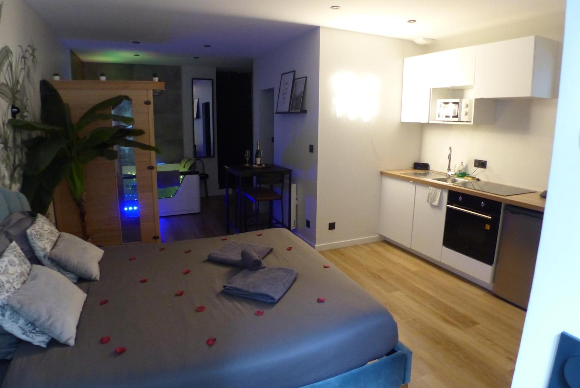 Appartement Balneotherapie Et Sauna Hyper Centre Nantes Bagian luar foto