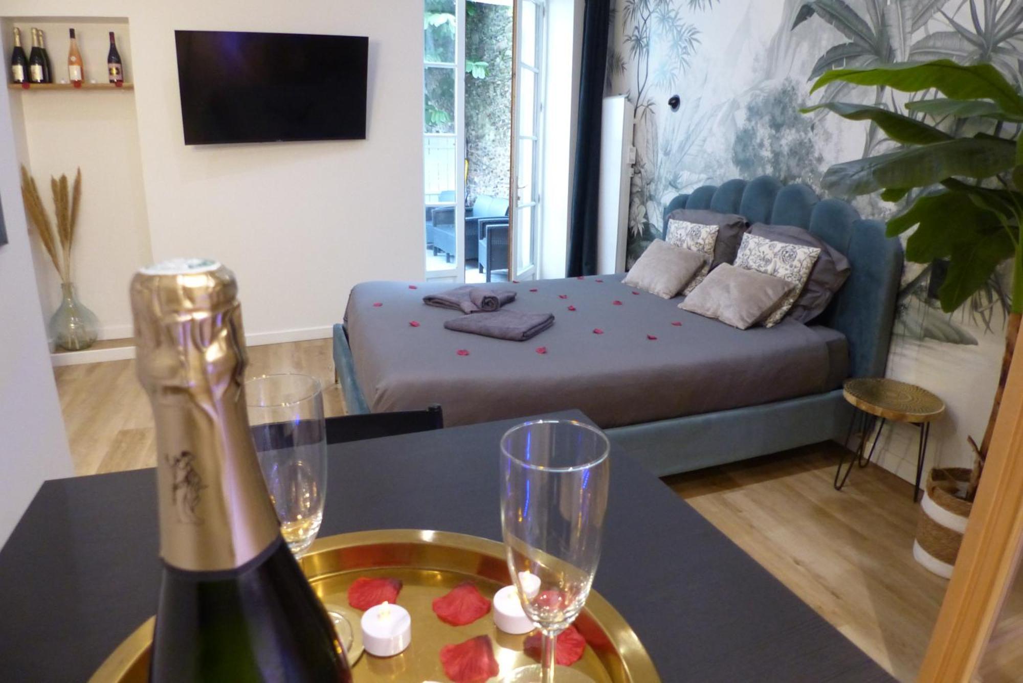 Appartement Balneotherapie Et Sauna Hyper Centre Nantes Bagian luar foto