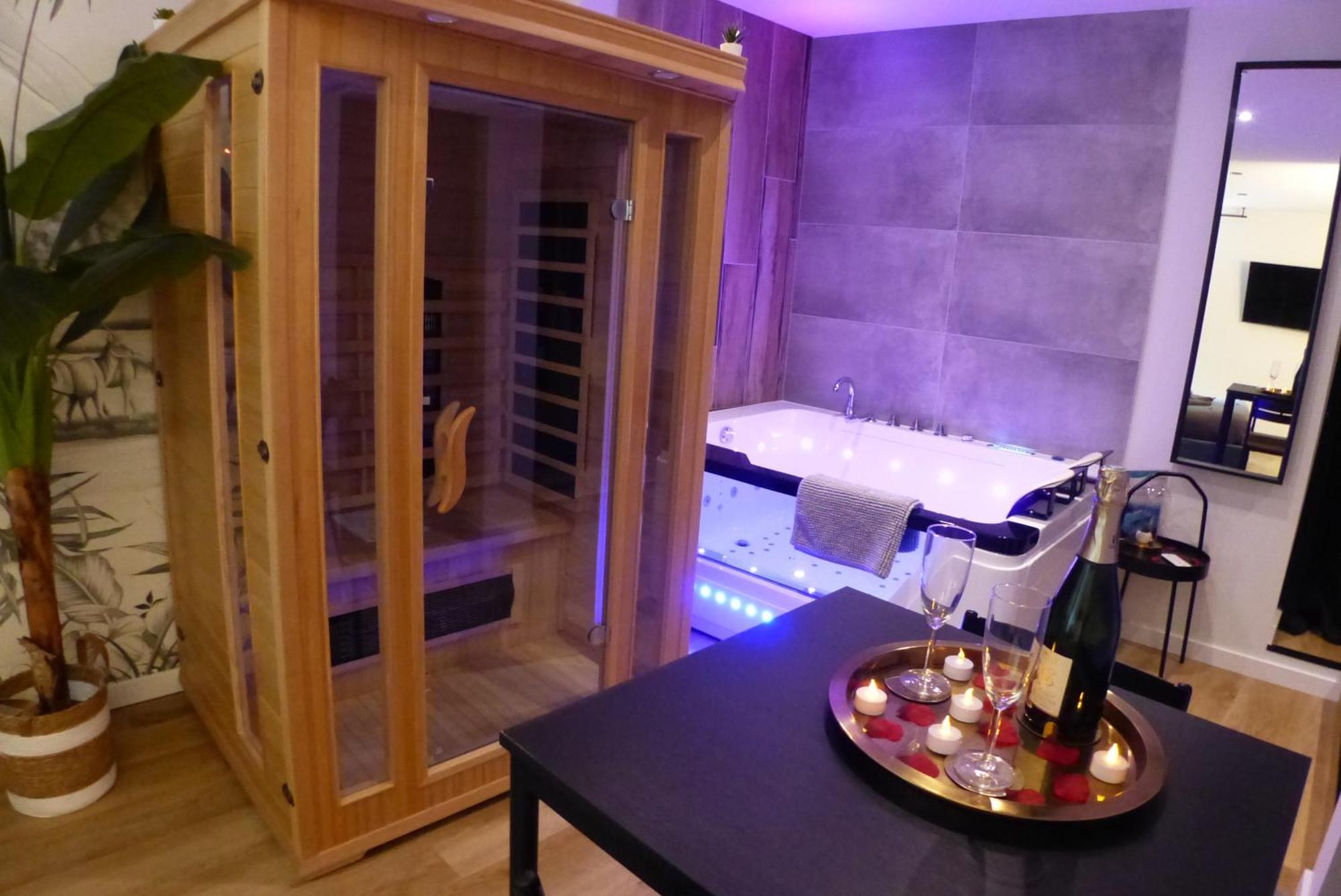 Appartement Balneotherapie Et Sauna Hyper Centre Nantes Bagian luar foto