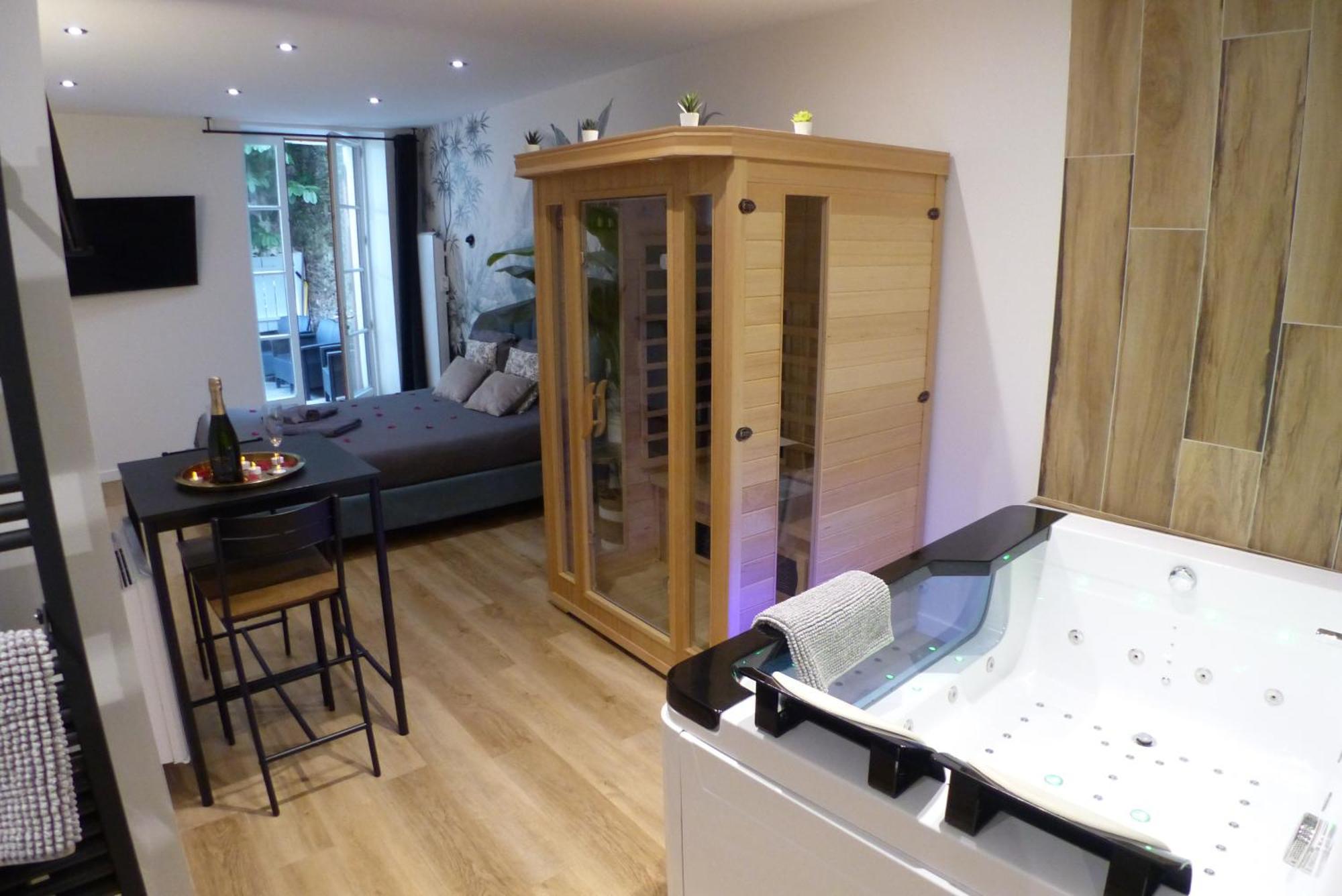 Appartement Balneotherapie Et Sauna Hyper Centre Nantes Bagian luar foto
